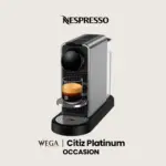 Machine à café Nespresso Citiz Platinum – Reconditionnée – Maroc