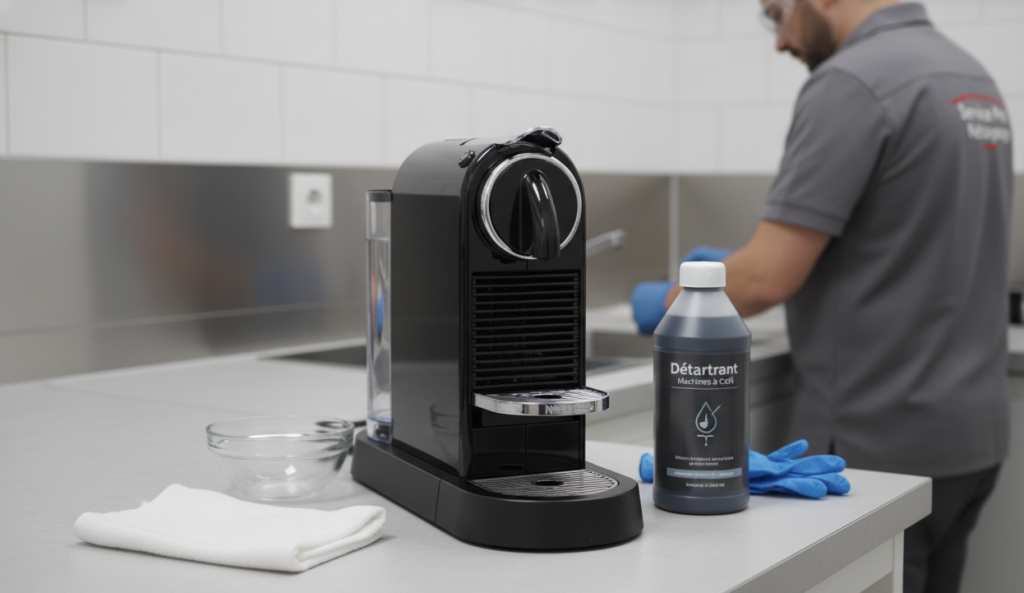 Détartrage de machine à café au Maroc